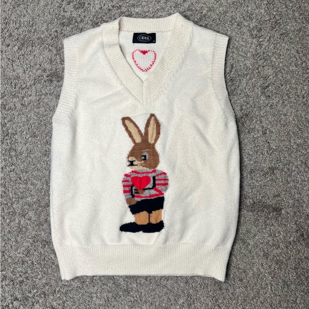 Bunny Sweater Vest